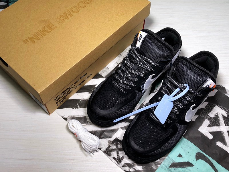 Off-White x Nike Air Force 1 Black