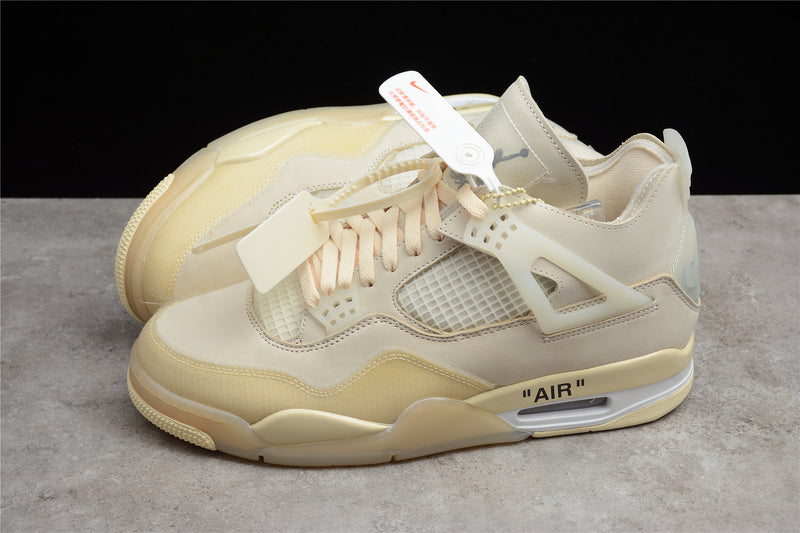 Off-White x Air Jordan 4 Sail