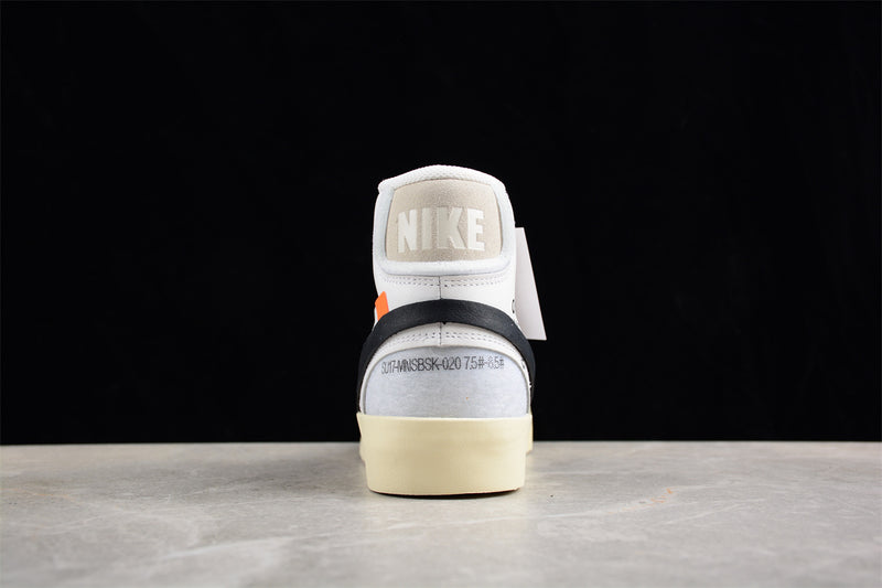 Off-White x Nike Blazer Mid White