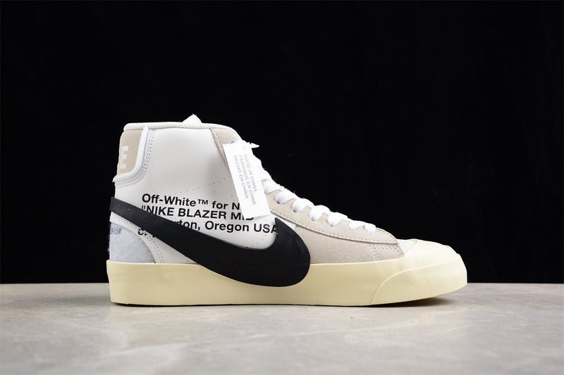 Off-White x Nike Blazer Mid White