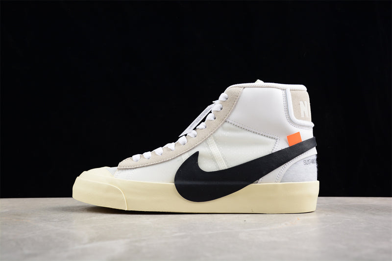 Off-White x Nike Blazer Mid White