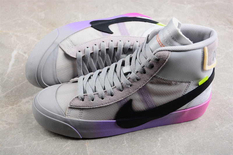 Off-White x Nike Blazer Mid Wolf Grey Serena Queen