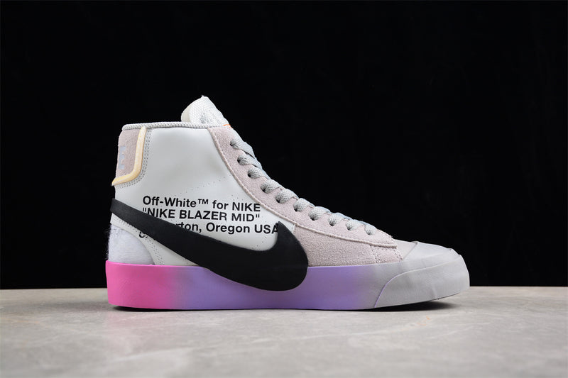 Off-White x Nike Blazer Mid Wolf Grey Serena Queen