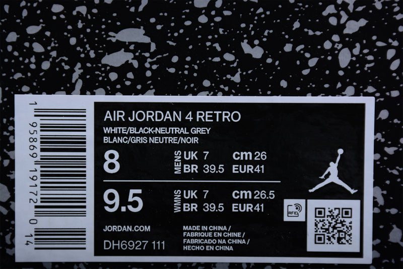 Air Jordan 4 Military Black