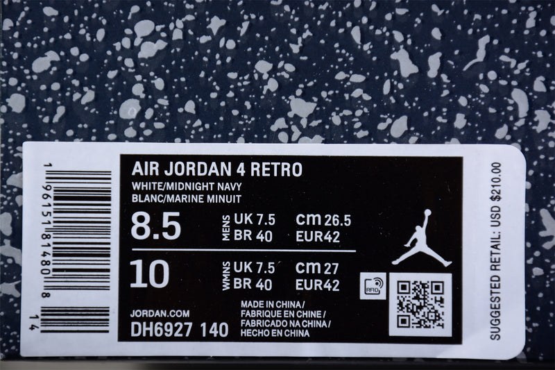 Air Jordan 4 Midnight Navy