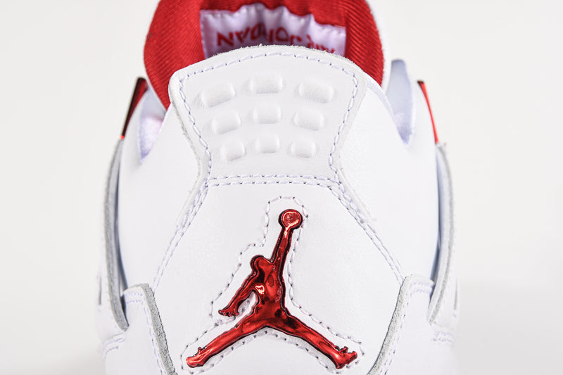 Air Jordan 4 Red Metallic