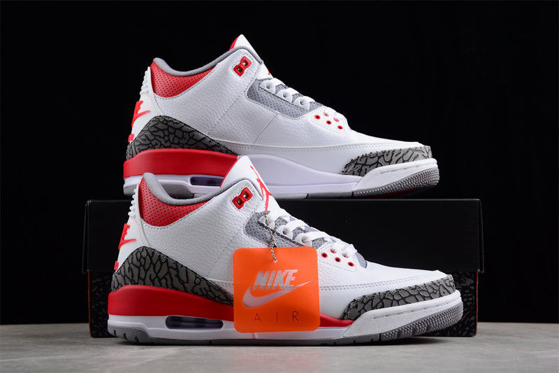 Air Jordan 3 Denim Fire Red