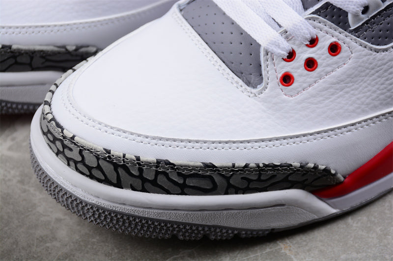 Air Jordan 3 Denim Fire Red