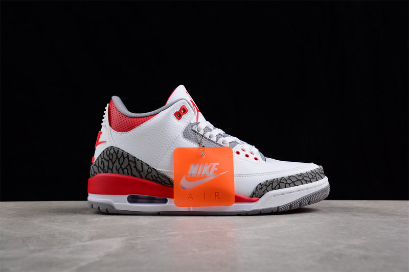 Air Jordan 3 Denim Fire Red