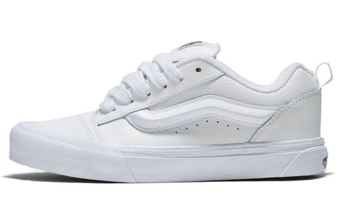 Vans Knu Skool Leather True White