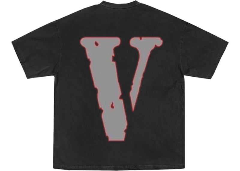 Camiseta Juice Wrld x Vlone Man of the Year Preto