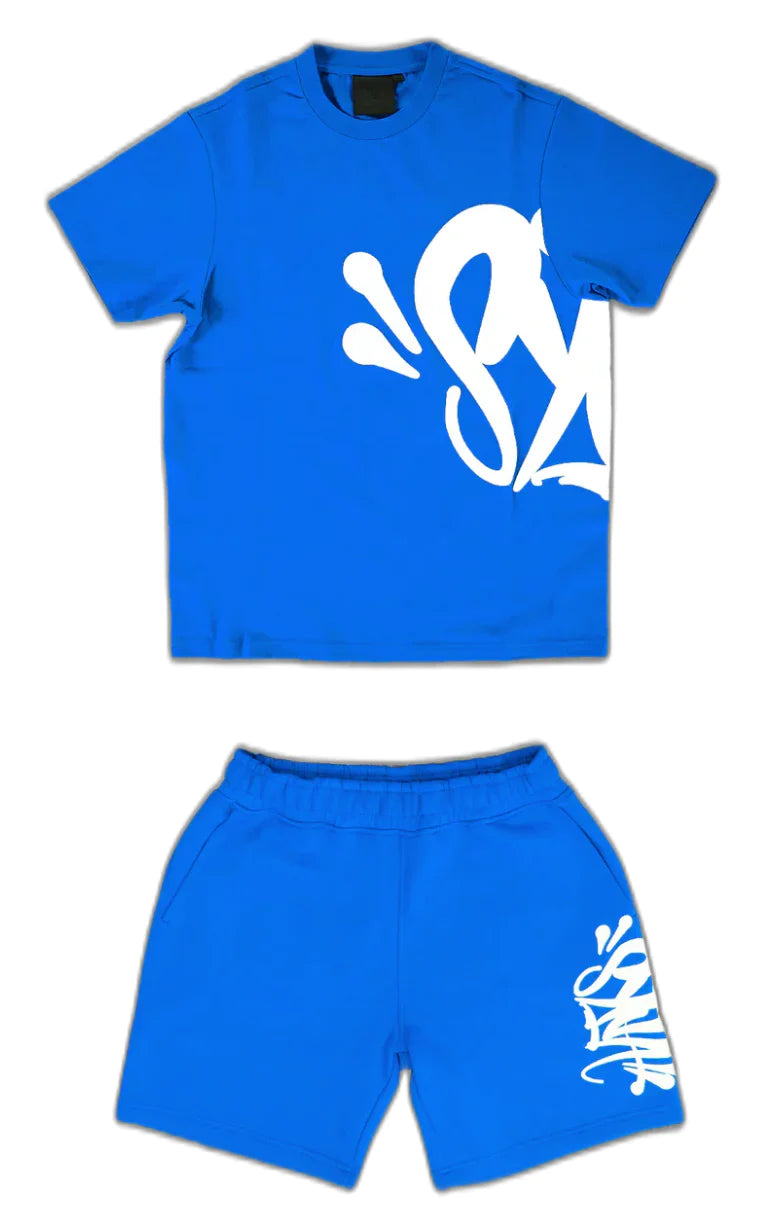 Conjunto SynaWorld Team Syna Twinset Azul Escuro