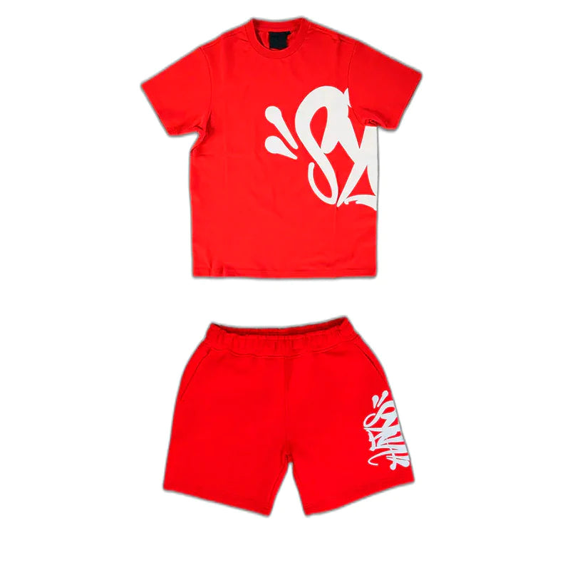 Conjunto SynaWorld Team Syna Twinset Vermelho