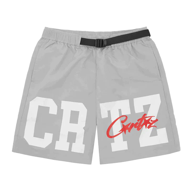 Short corteiz Corteiz CRTZ Nylon Shorts Grey