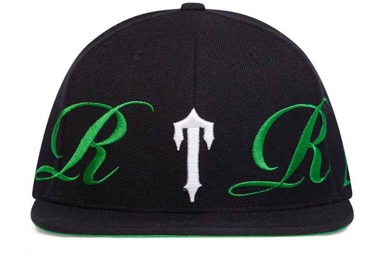 Boné Trapstar Script Fitted Preto/Verde