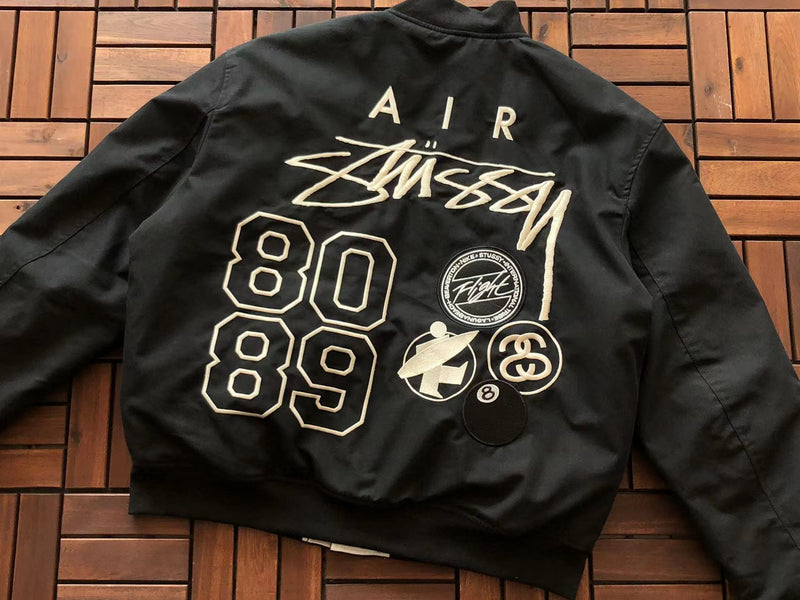 Jaqueta Nike x Stüssy Reversible Preto