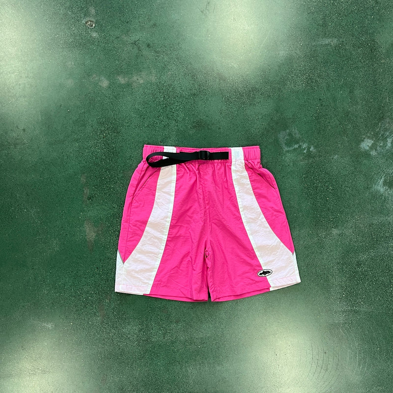Short Corteiz Alcatraz Sun & Rain Shorts-Pink