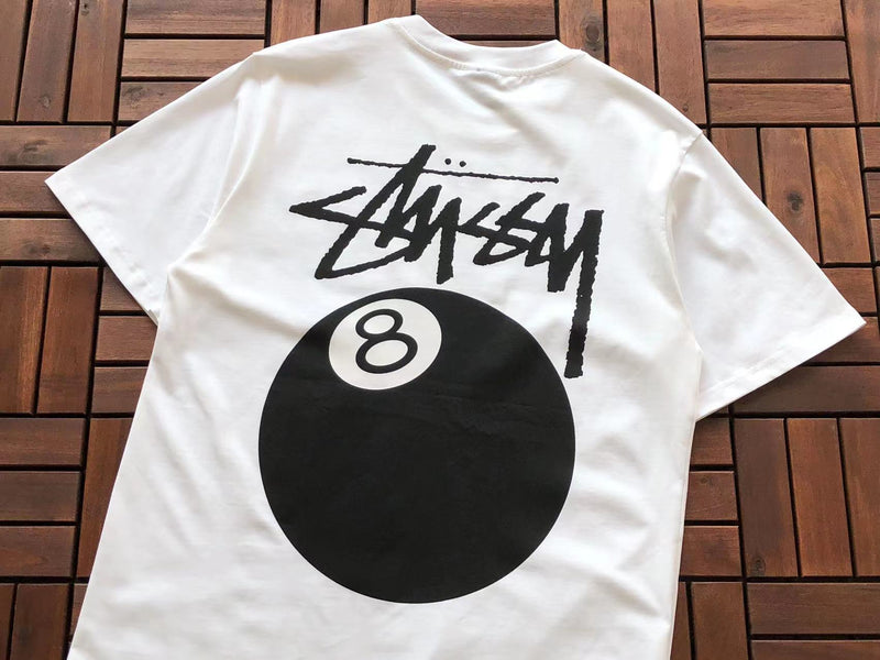 Camiseta Nike x Stussy 8 ball Branca