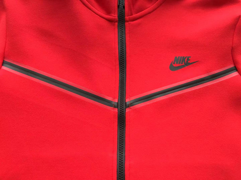 Conjunto Nike Tech Fleece Vermelho