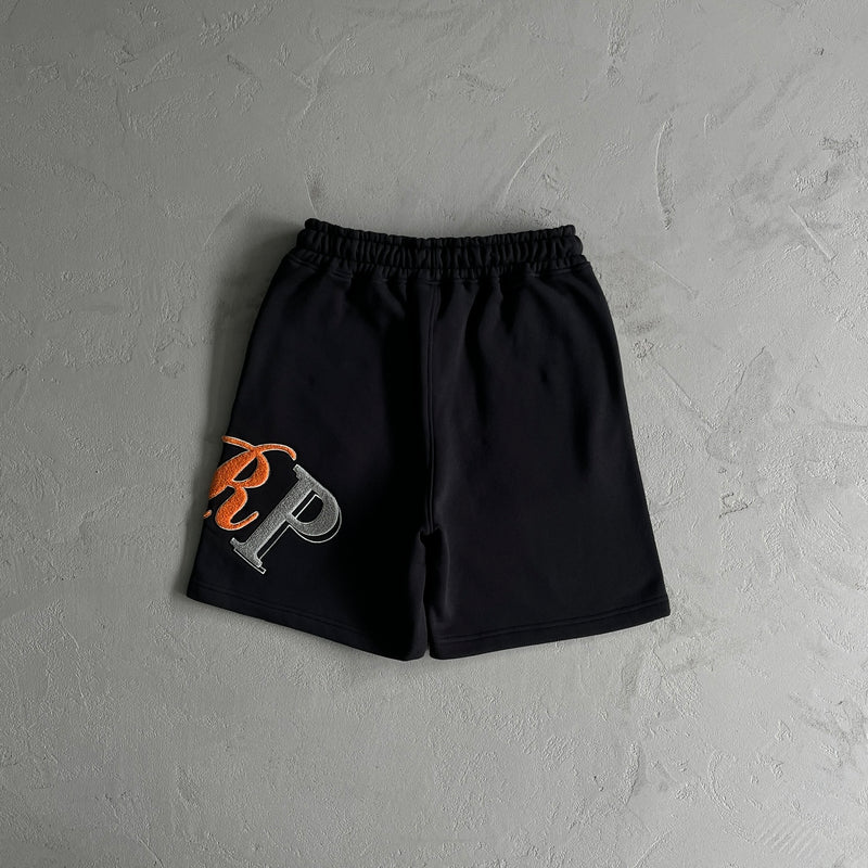 Conjunto Trapstar TRP Preto/Laranja