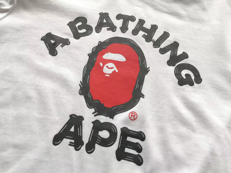 Camiseta Bape Brush College Tee