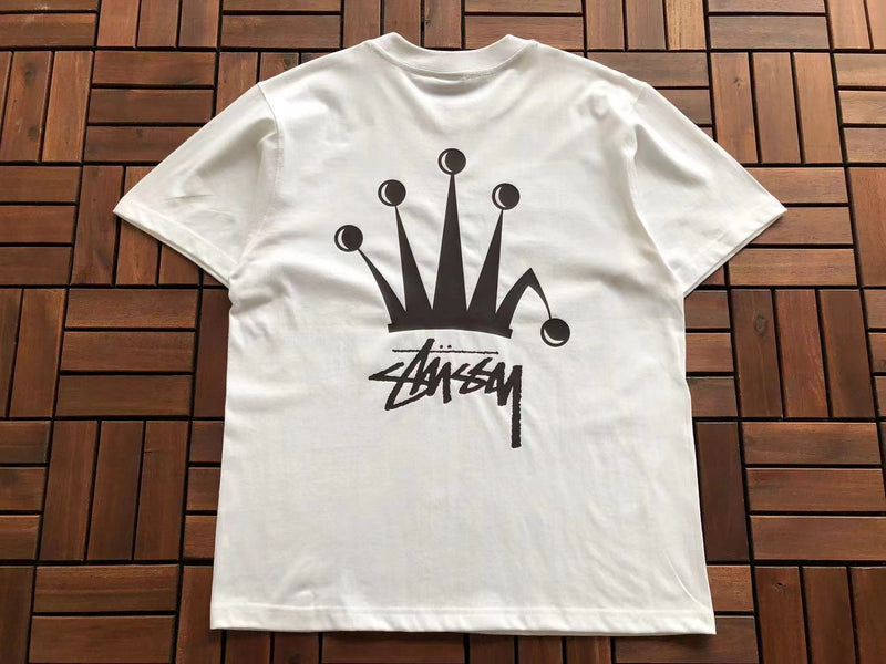 Stussy Regal Crown Pigment Dyed Branca