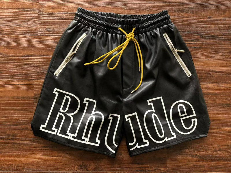 Short Rhude Logo Preto