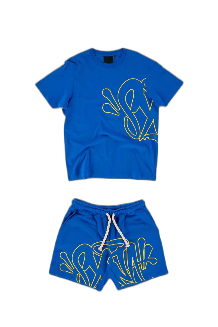 Conjunto Syna Logo Twinset Cobalt