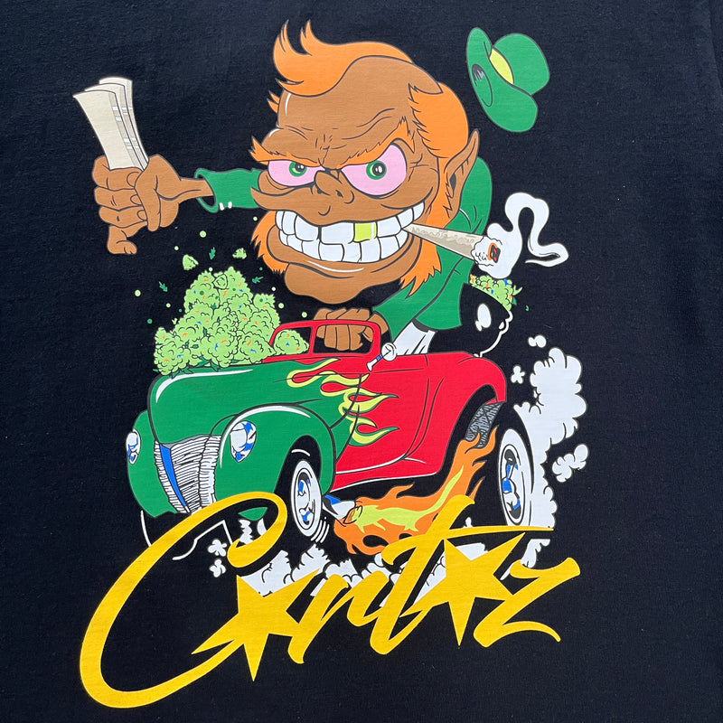 Camiseta Corteiz Leprechaun Preto