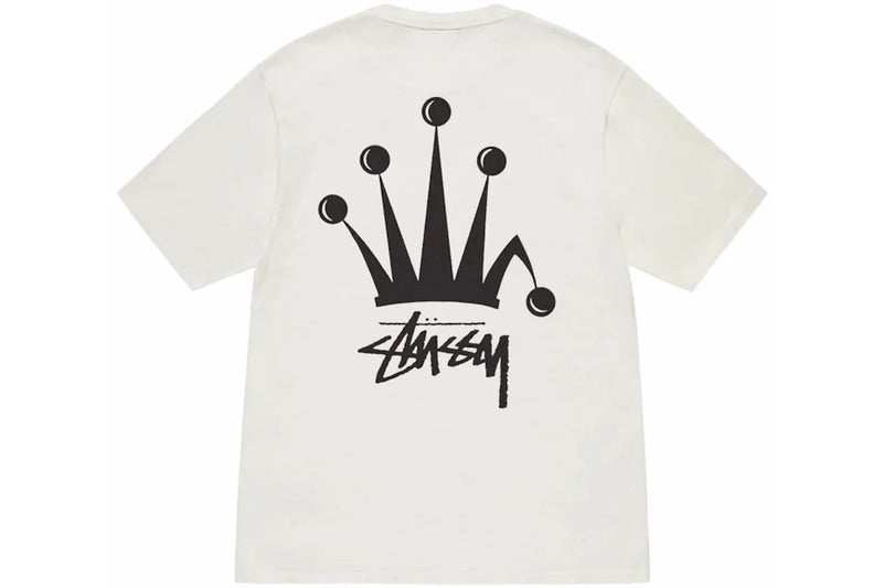 Stussy Regal Crown Pigment Dyed Branca